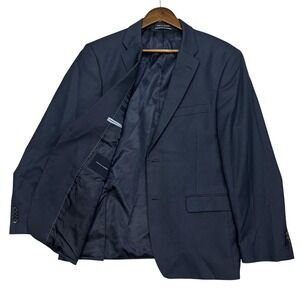 Tommy Hilfiger Men's Navy‎ Wool Blend Suit Blazer Jacket 40S